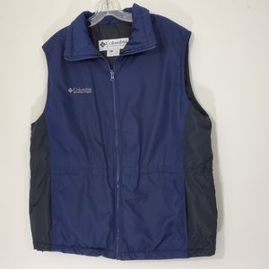 Columbia Navy and Black Vest, Size Large